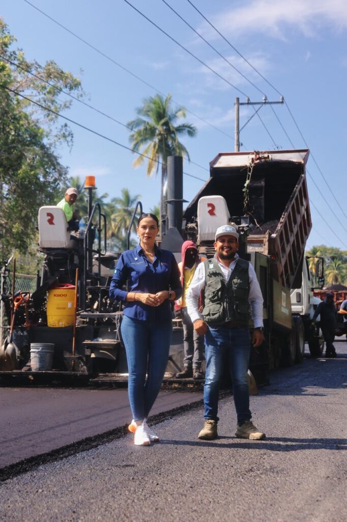 Zihuatanejo avanza con obra pública, mejorando la movilidad y la imagen del municipio