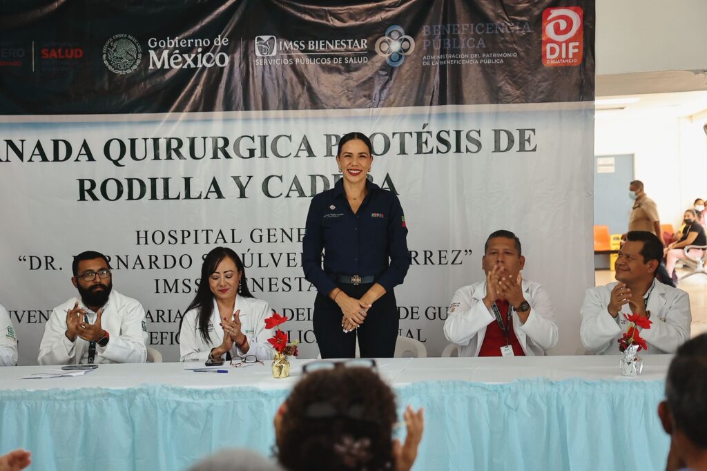 Arranca jornada quirúrgica de prótesis de rodilla y cadera