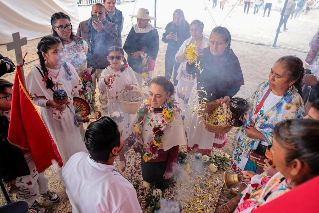 “El gobierno tiene la obligación de hacer justicia para los pueblos”: presidenta Claudia Sheinbaum entrega reconocimiento al ejido “nuevo cruz del palmar” en San Miguel de Allende, Guanajuato
