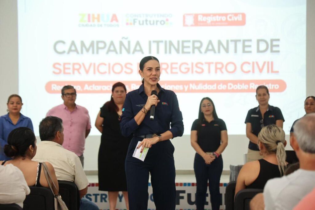 Gobierno de Zihuatanejo trae nueva campaña del Registro Civil en beneficio de decenas de personas