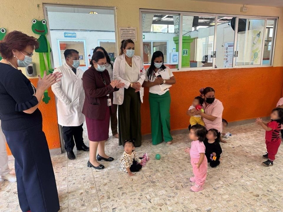 Supervisan autoridades del IMSS Guerrero guardería en Chilpancingo