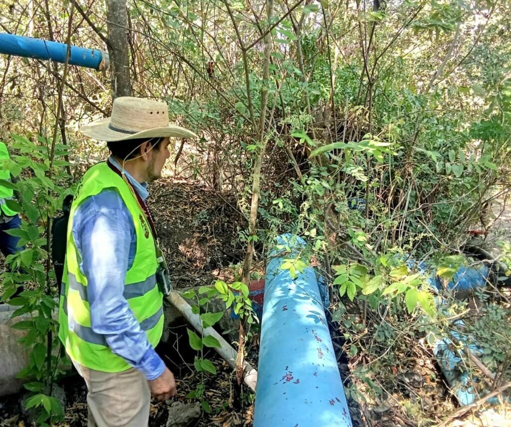 Coadyuva CAPASEG en la atención de afectaciones al sistema de agua potable en Quechultenango tras el sismo