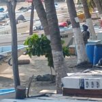 Refuerzan seguridad en la playa Principal de Zihuatanejo con recorridos de Marina y Policía Turística