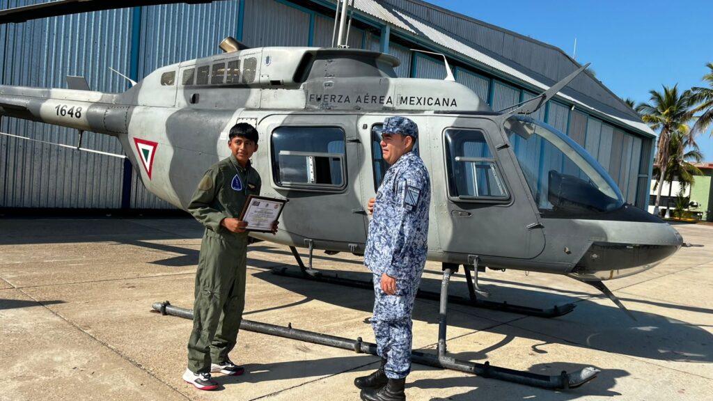 Fuerza Aérea Mexicana cumple sueños y fortalece lazos con la sociedad con el programa “Piloto por un Día” en Acapulco