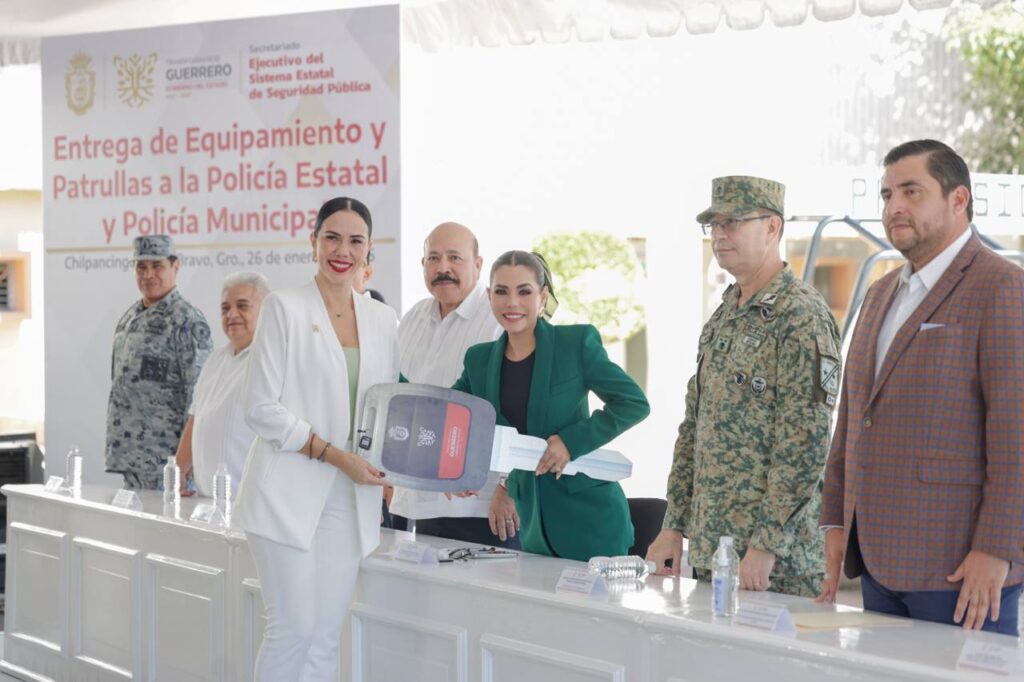 Respalda y fortalece Evelyn Salgado la seguridad de los municipios de Guerrero