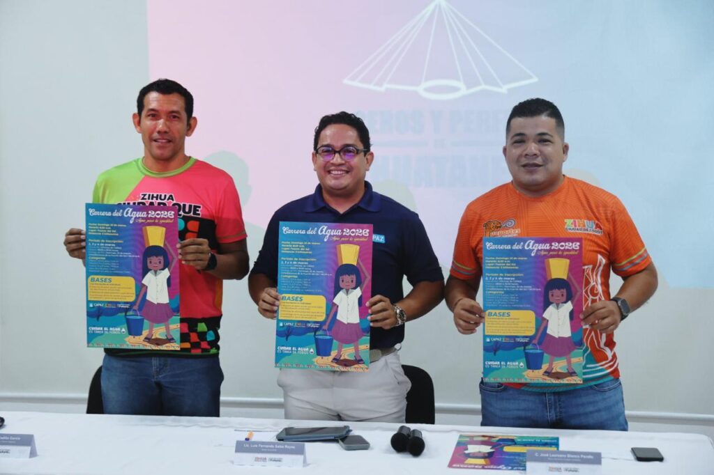 CAPAZ convoca a la Carrera del Día Mundial del Agua 2026 “Agua para la igualdad”