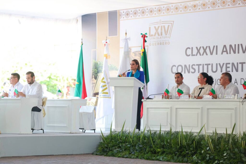 Evelyn Salgado llama a la unidad y al respeto institucional entre poderes, con respaldo al liderazgo de la presidenta Claudia Sheinbaum