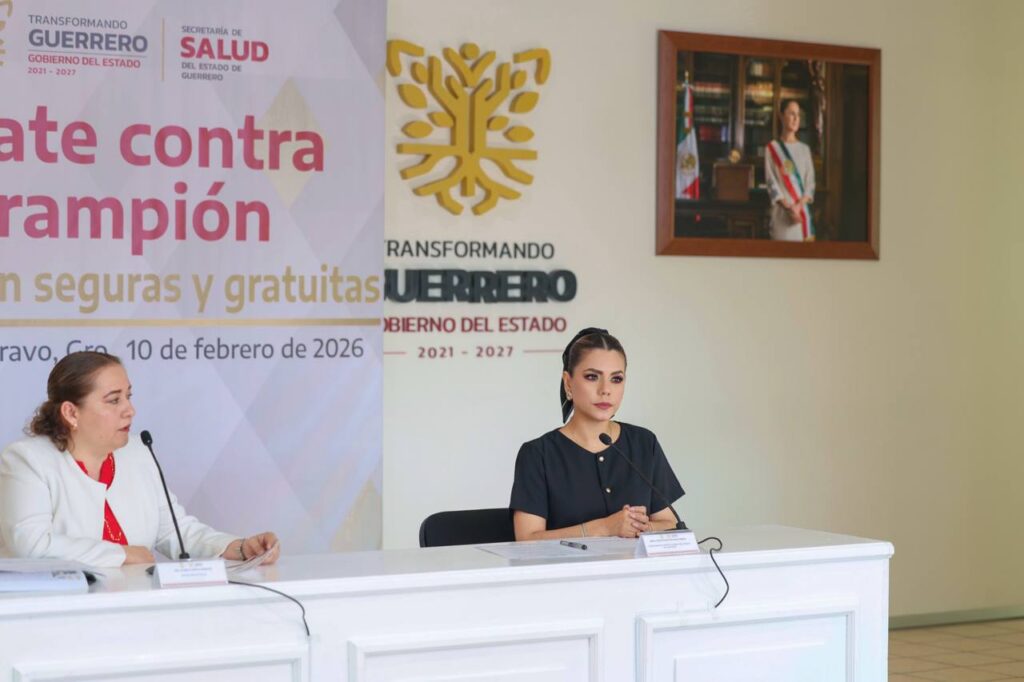Evelyn Salgado pone en marcha campaña masiva de vacunación contra el sarampión en Guerrero