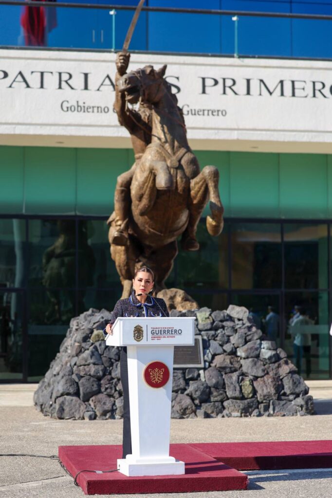 Evelyn Salgado reconoce la lealtad y vocación de servicio del Ejército y la Fuerza Aérea en Guerrero
