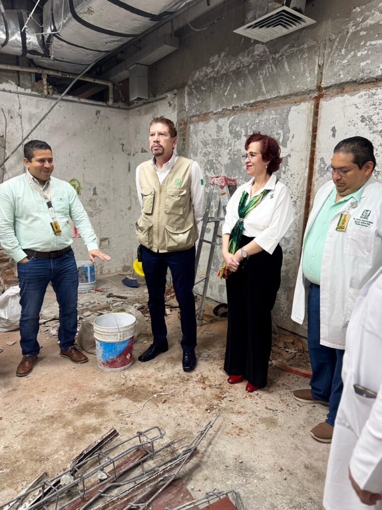 Supervisa IMSS Guerrero obra para la sustitución de tomógrafo en el HGR No. 1