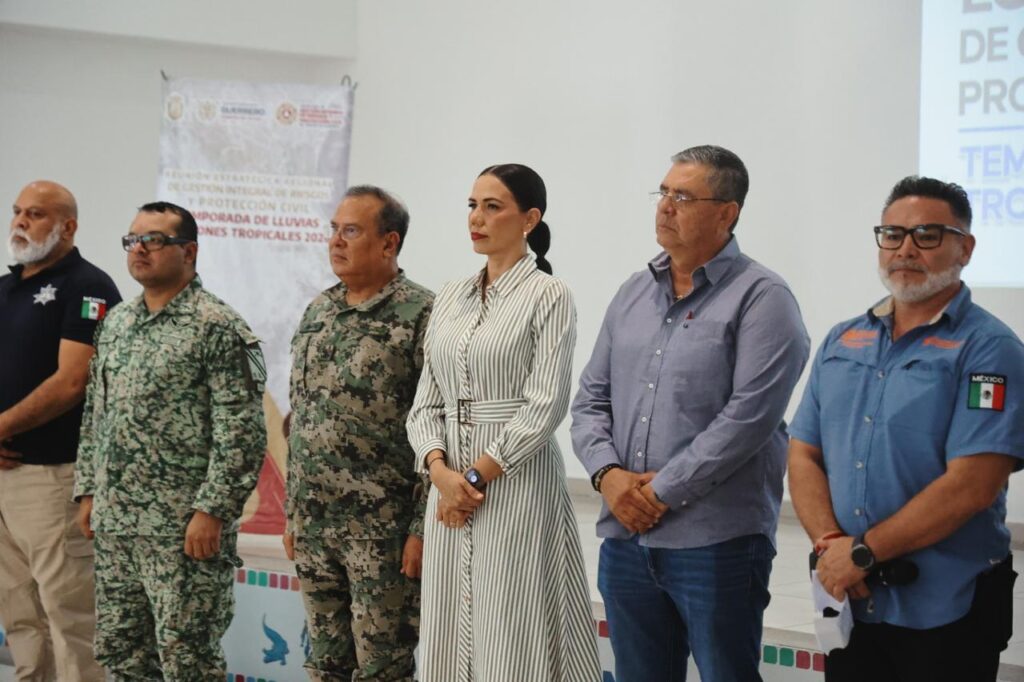 Presidenta Lizette Tapia Castro encabeza reunión regional sobre prevención de fenómenos naturales
