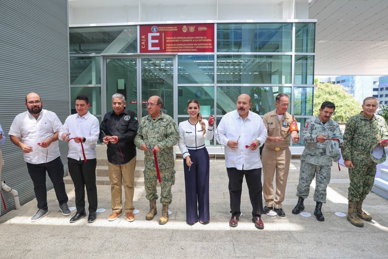 Inaugura Evelyn Salgado las oficinas de las Fiscalías Especializadas contra el Secuestro, Combate a la Extorsión, Desaparición Forzada y Búsqueda de Personas Desaparecidas