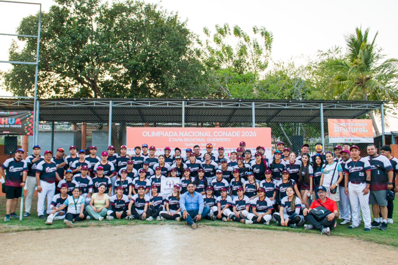 Arranca en Zihuatanejo la Etapa Regional de Softbol y Baseball 5 rumbo a la Olimpiada Nacional CONADE 2026