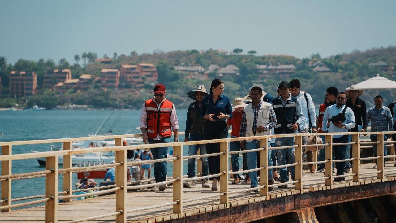 Evelyn Salgado impulsa nuevos proyectos de infraestructura para fortalecer Zihuatanejo