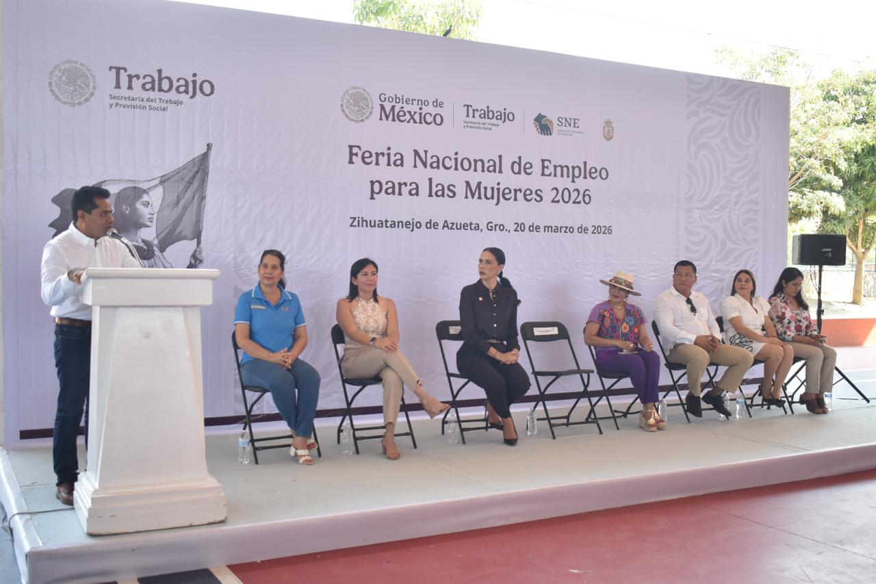 Impulsa gobierno de Guerrero el empleo formal con Feria Nacional de Empleo Zihuatanejo 2026