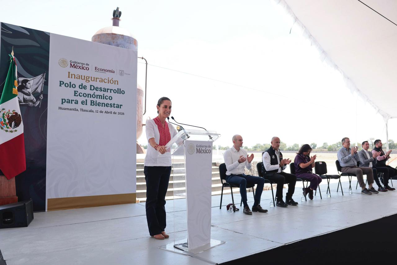 PLAN MÉXICO: Presidenta Claudia Sheinbaum inaugura primer Polo de Desarrollo Económico para el Bienestar en Huamantla, Tlaxcala, con inversión de 540 mdd