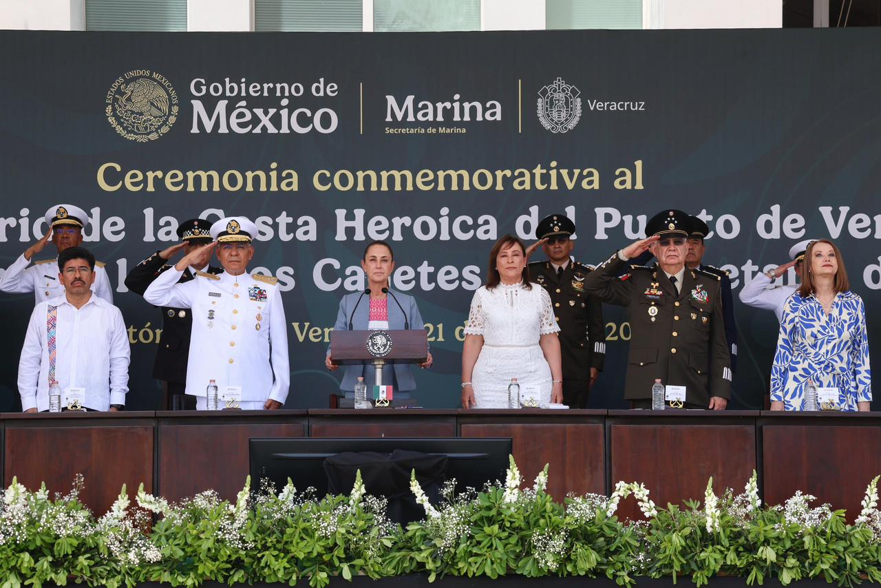 El amor al pueblo vence al entreguismo y a la ambición; la patria se ama y se defiende: presidenta Claudia Sheinbaum en 112 aniversario de la Defensa del Puerto de Veracruz