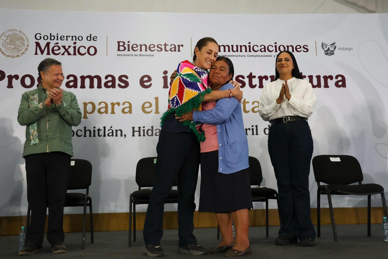 Los y las mexicanas sabemos que México es un país libre, independiente y soberano; la patria se defiende: presidenta Claudia Sheinbaum en Hidalgo