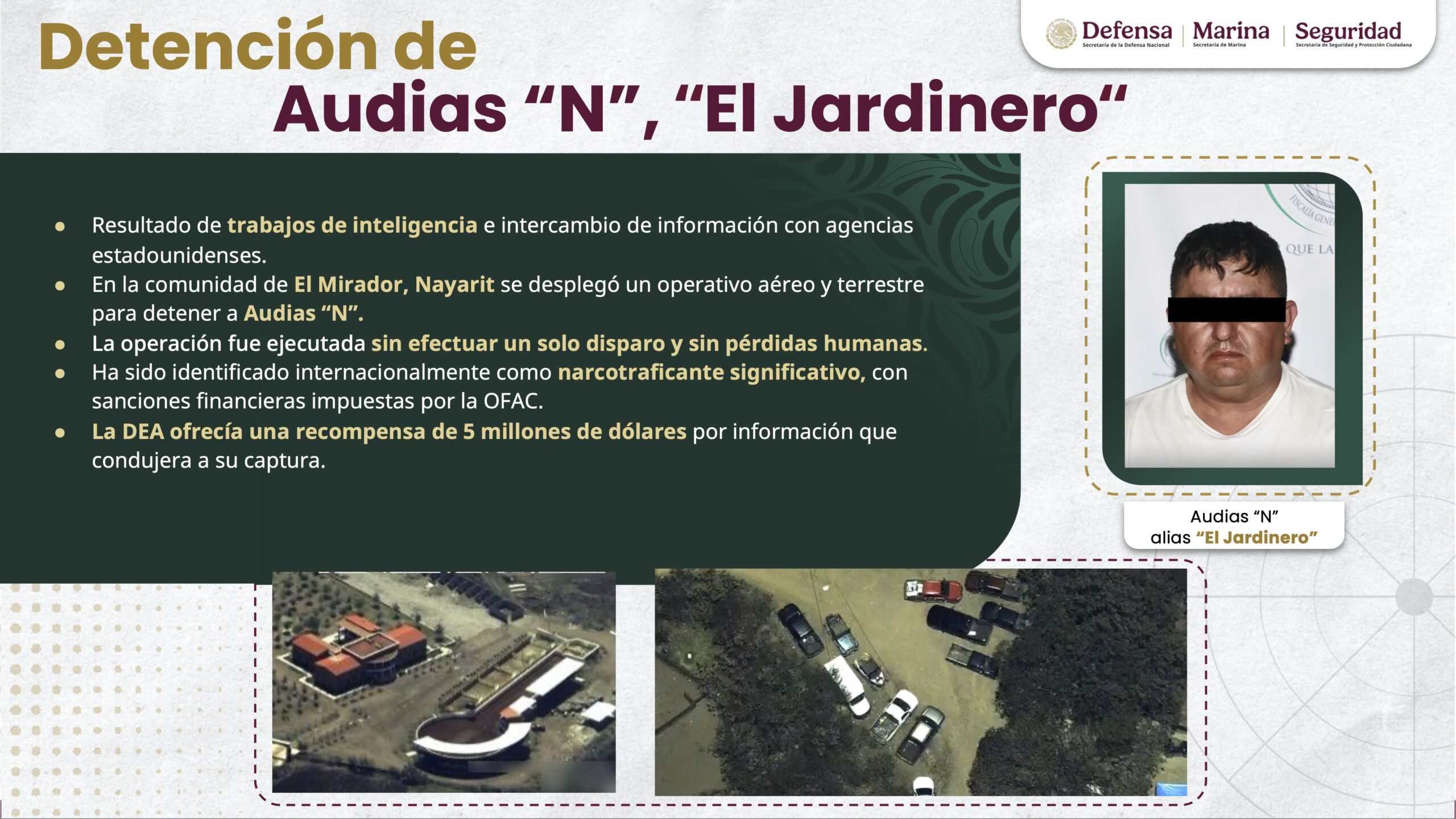 Golpe a red criminal que operaba en Guerrero: detención de “El Jardinero” afecta rutas y esquemas de extorsión en la región