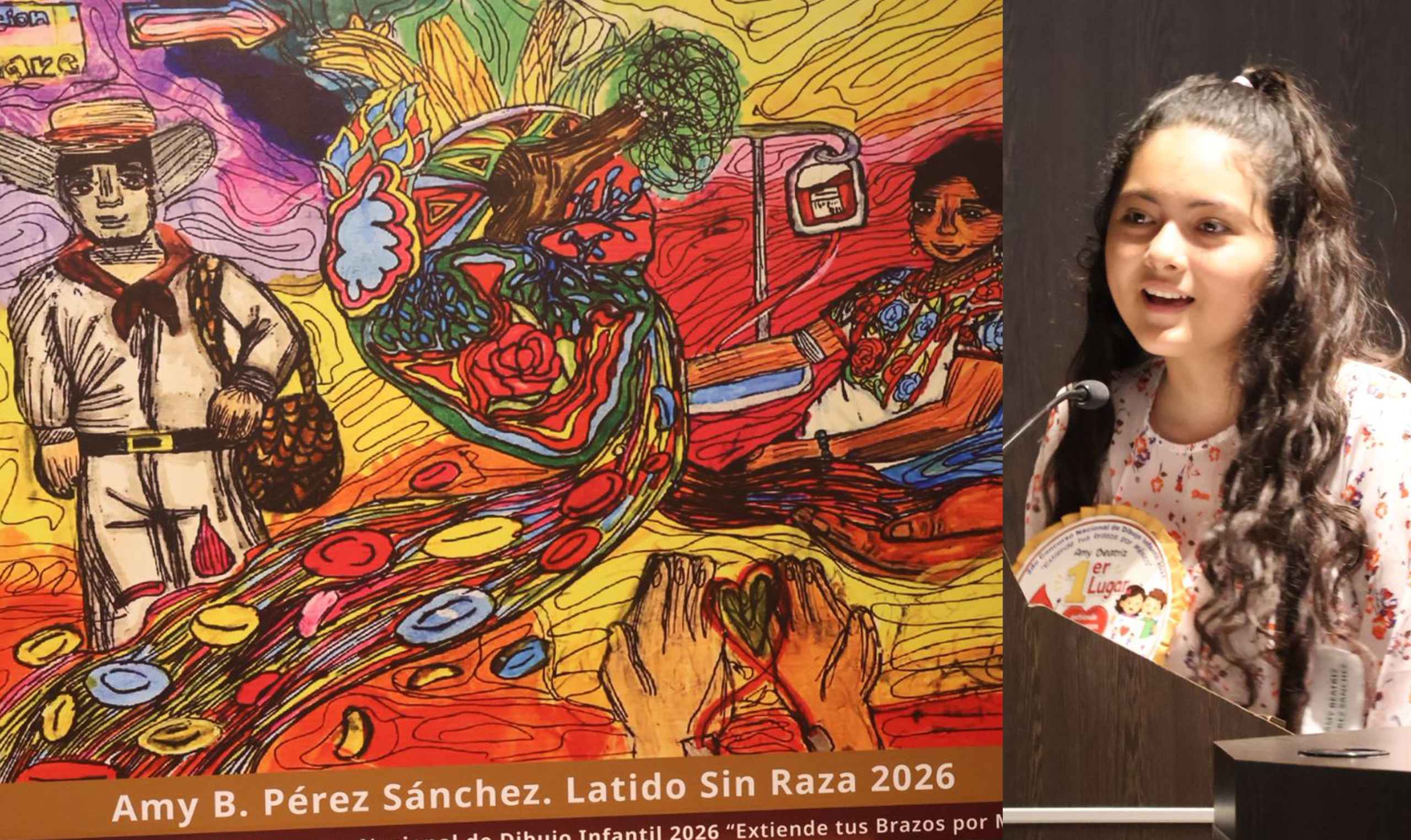 Niña de Zihuatanejo obtiene Primer Lugar Nacional de Dibujo Infantil “Extiende tus Brazos por México”