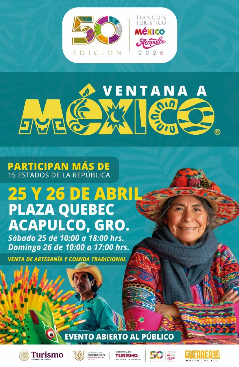 “Ventana a México”: un escaparate cultural en el Tianguis Turístico 2026