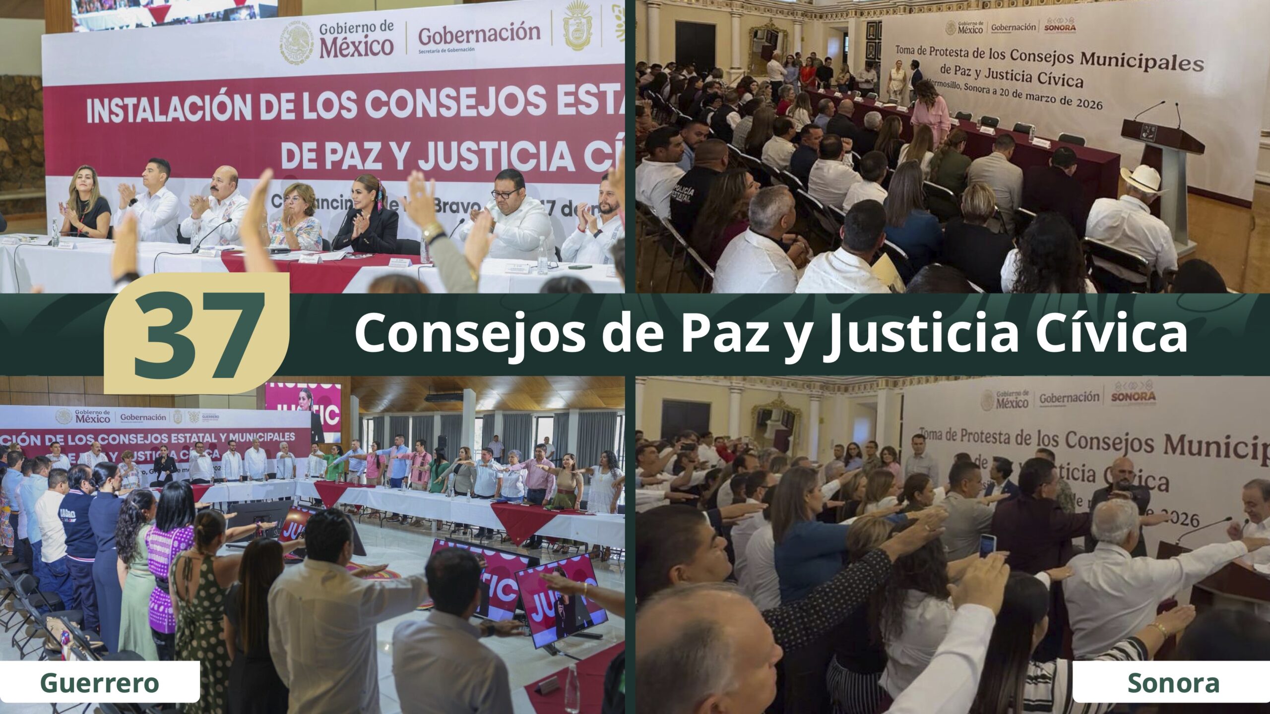 Guerrero avanza en la construcción de paz con ferias, mesas y consejos de justicia: Segob