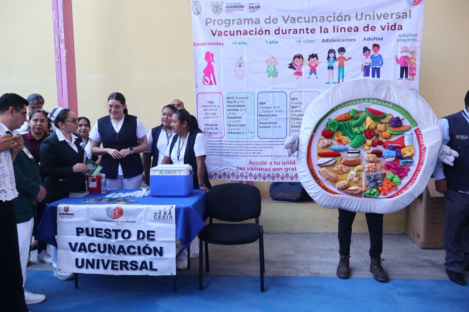 Arranca en Guerrero la Semana Nacional de Vacunación 2026