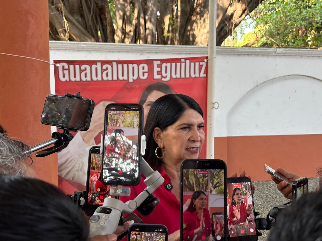 La diputada Guadalupe Eguiluz pidió que no se dejen engañar. 