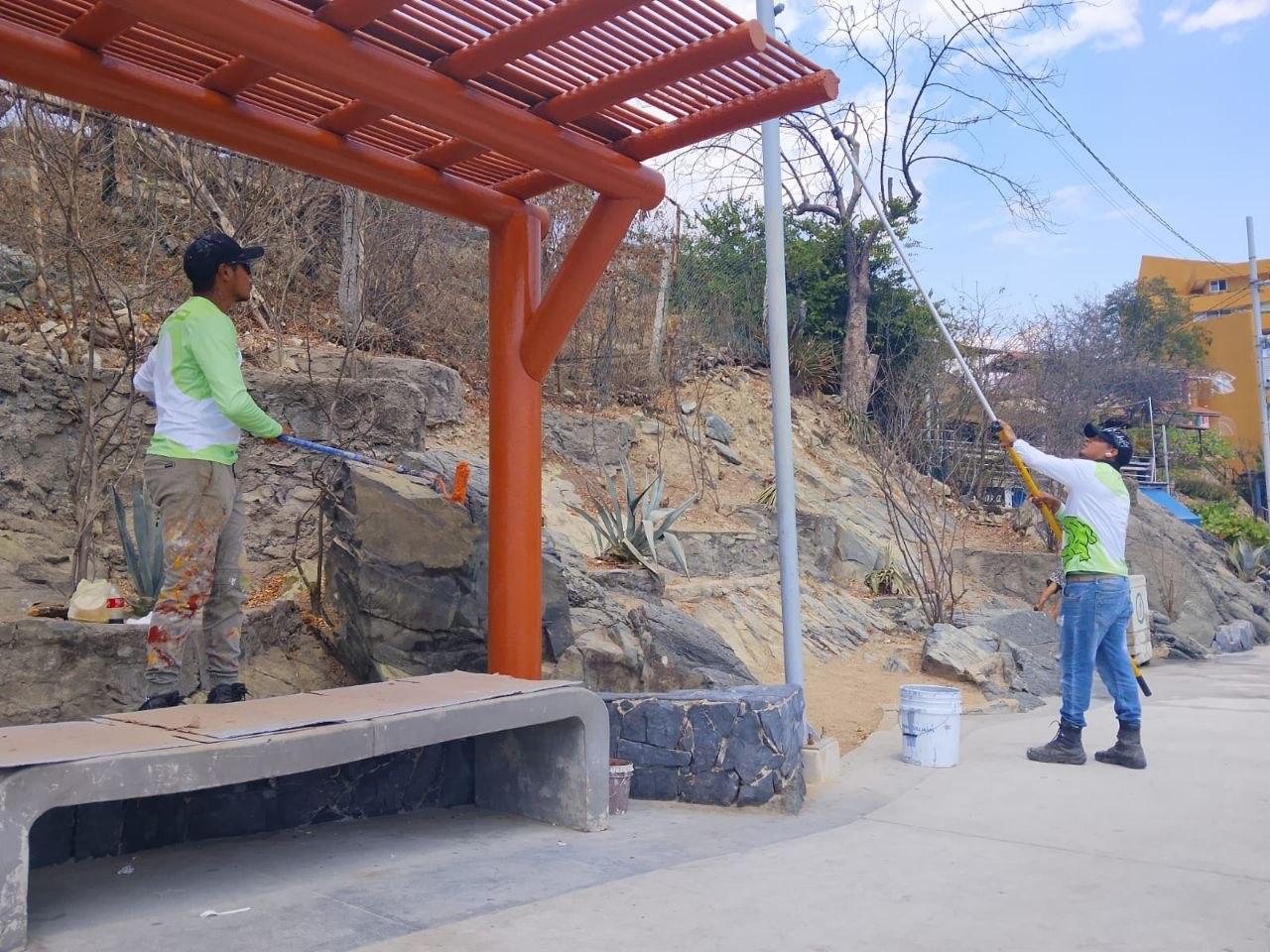Mejoramiento Urbano realiza de manera constante el mantenimiento de zonas turísticas