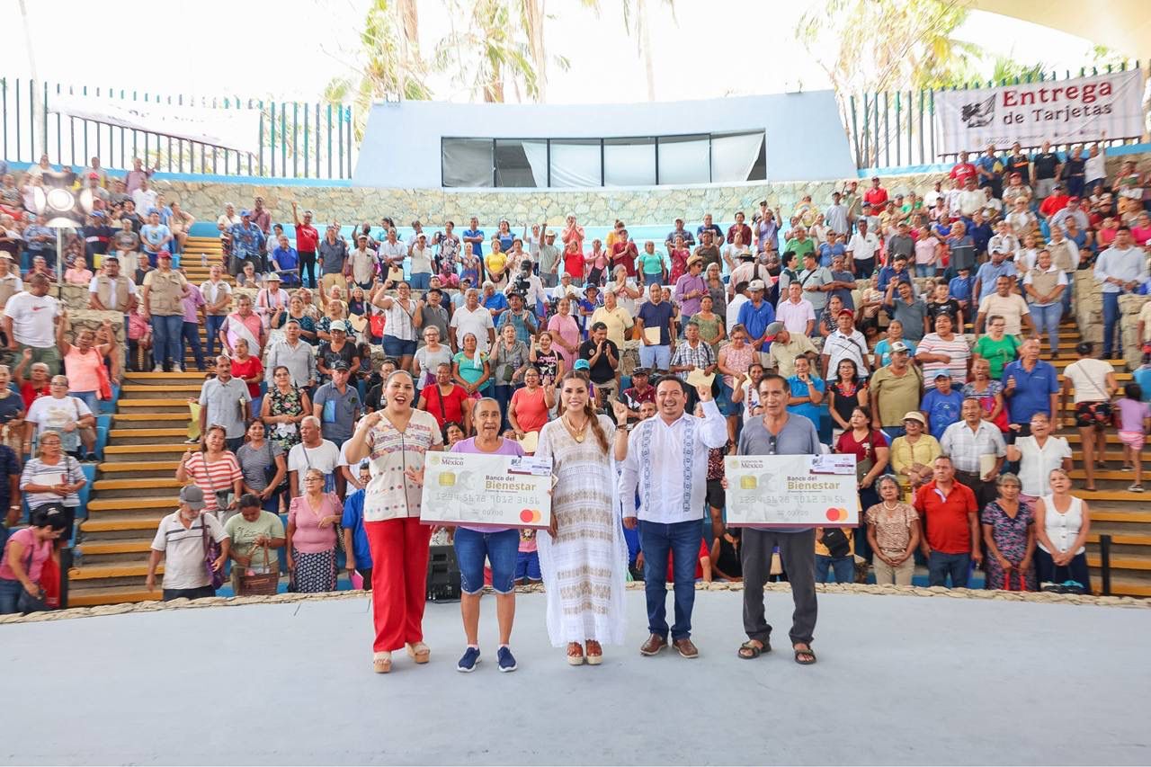 Vamos a seguir apoyando a quienes más lo necesitan en la ruta de la transformación y mejorar la calidad de vida de la población: Evelyn Salgado