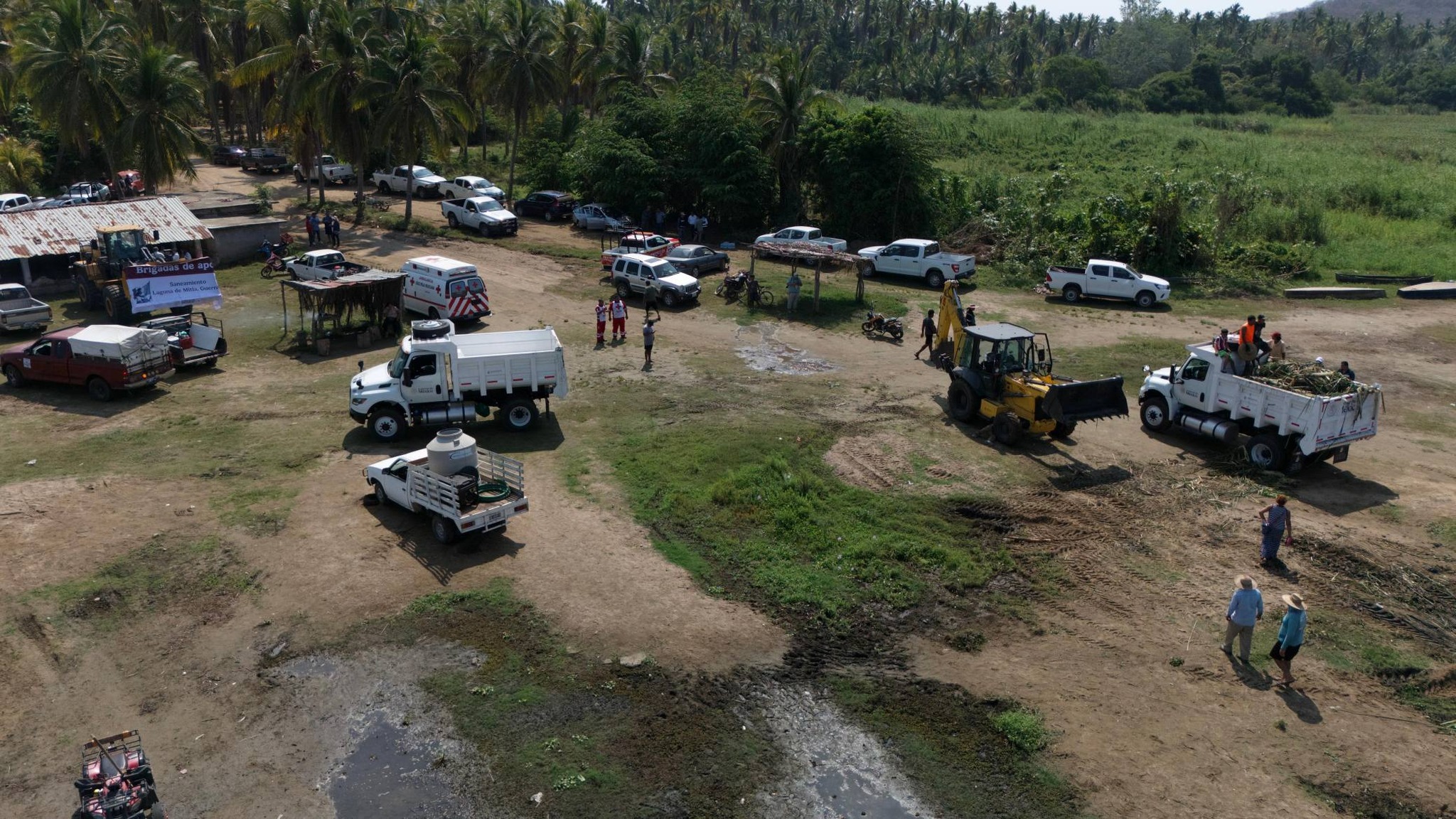 Inicia saneamiento de la Laguna de Mitla para rescatar actividad pesquera en Atoyac