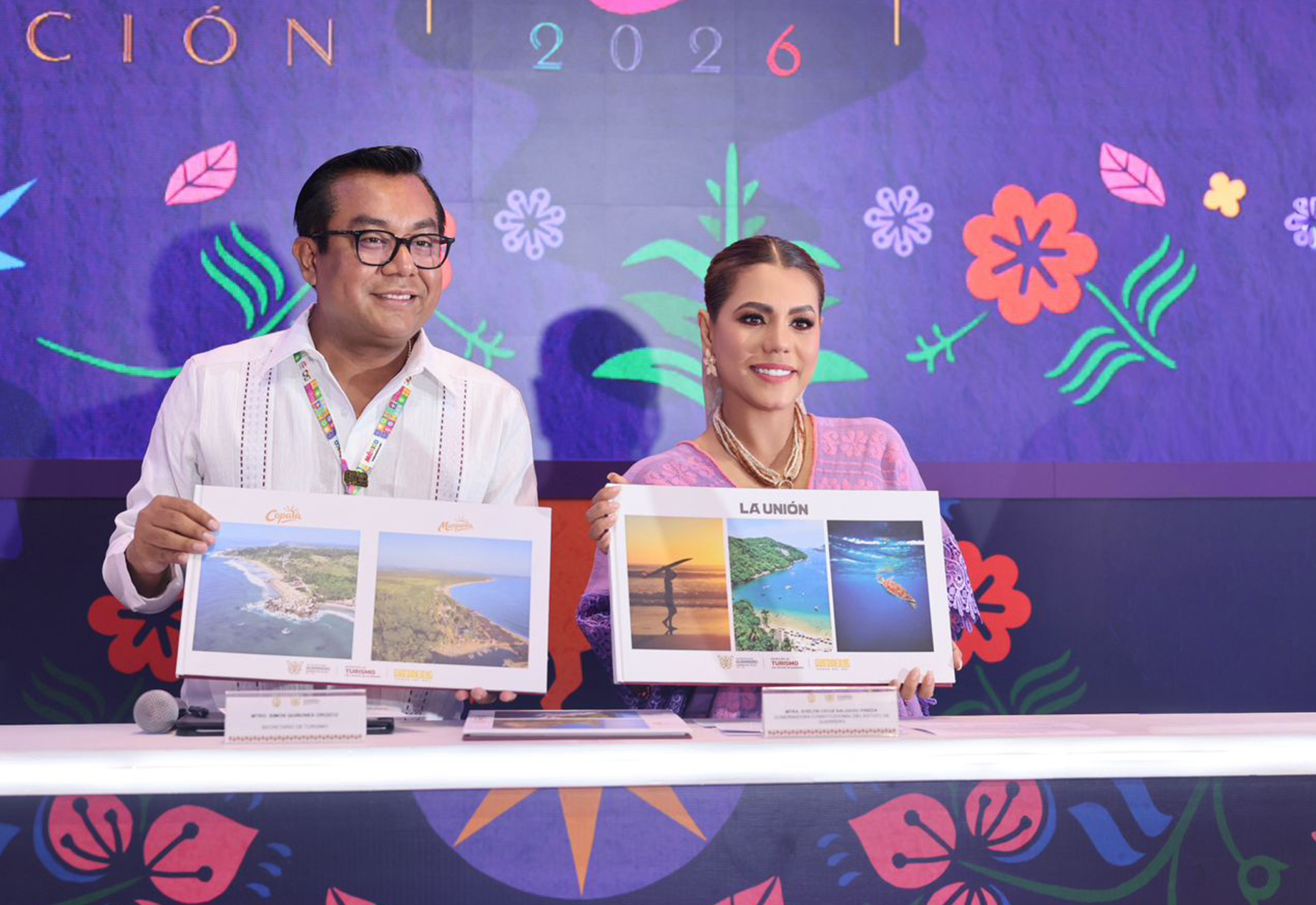 Evelyn Salgado entrega el Plan Integral de Turismo de La Unión y el Plan Estratégico de Posicionamiento y Desarrollo Turístico de Copala-Marquelia