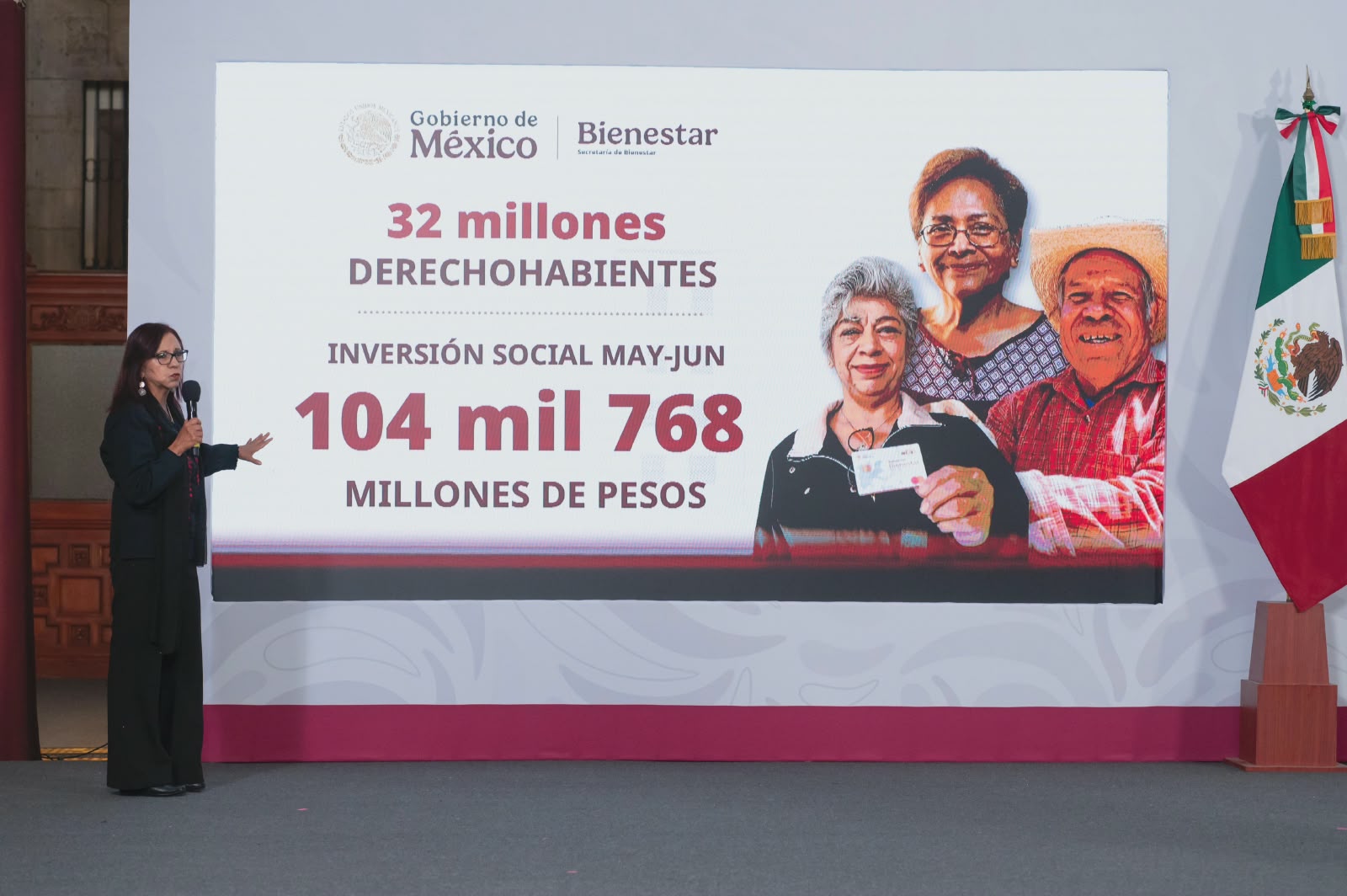 Si no hubiéramos acabado con la corrupción del pasado no se destinarían un billón de pesos a los Programas para el Bienestar: presidenta Claudia Sheinbaum; comienza pago del bimestre mayo-junio