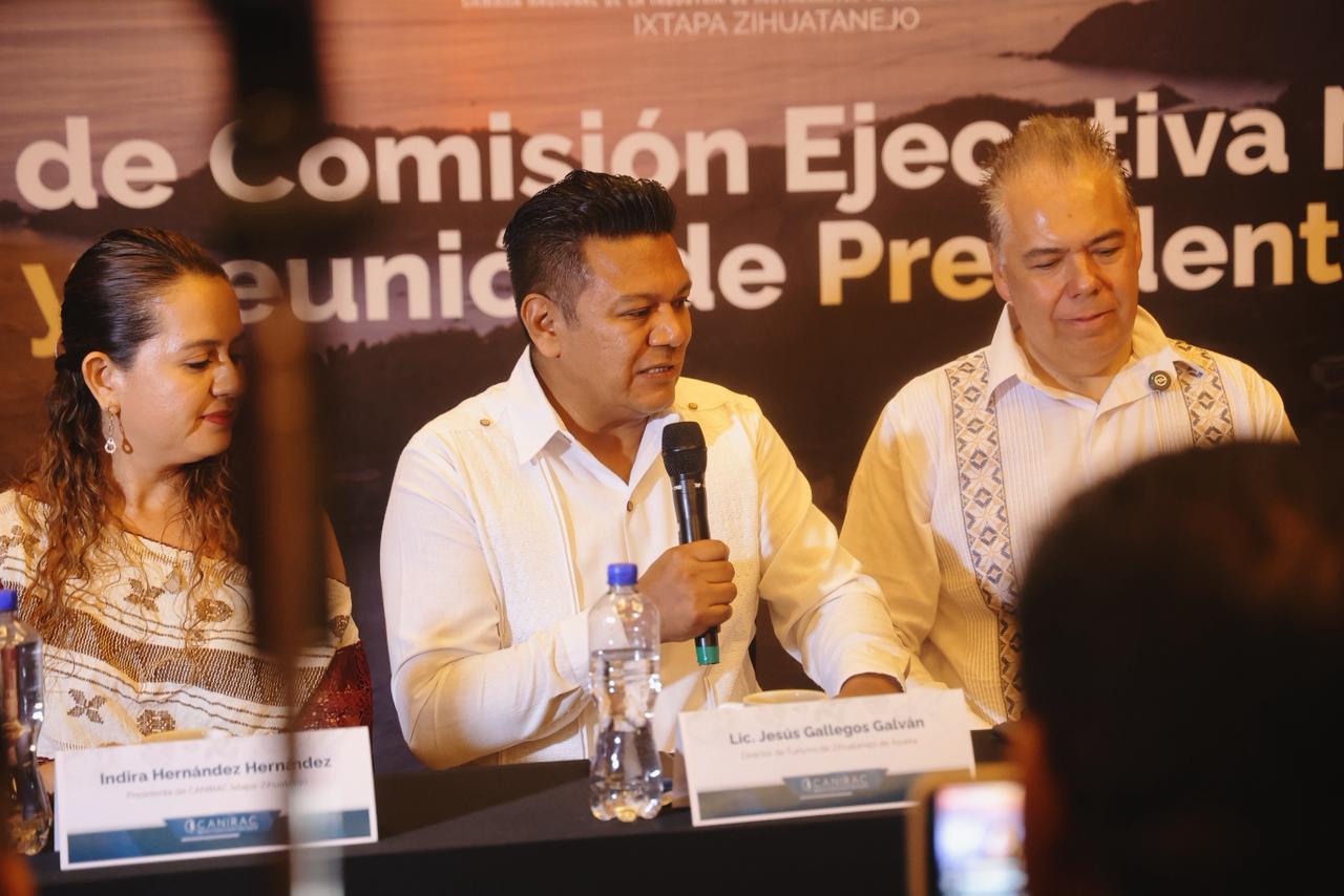 Gobierno de Lizette Tapia Castro da una cordial bienvenida a directivos nacionales de CANIRAC reunidos en Ixtapa-Zihuatanejo