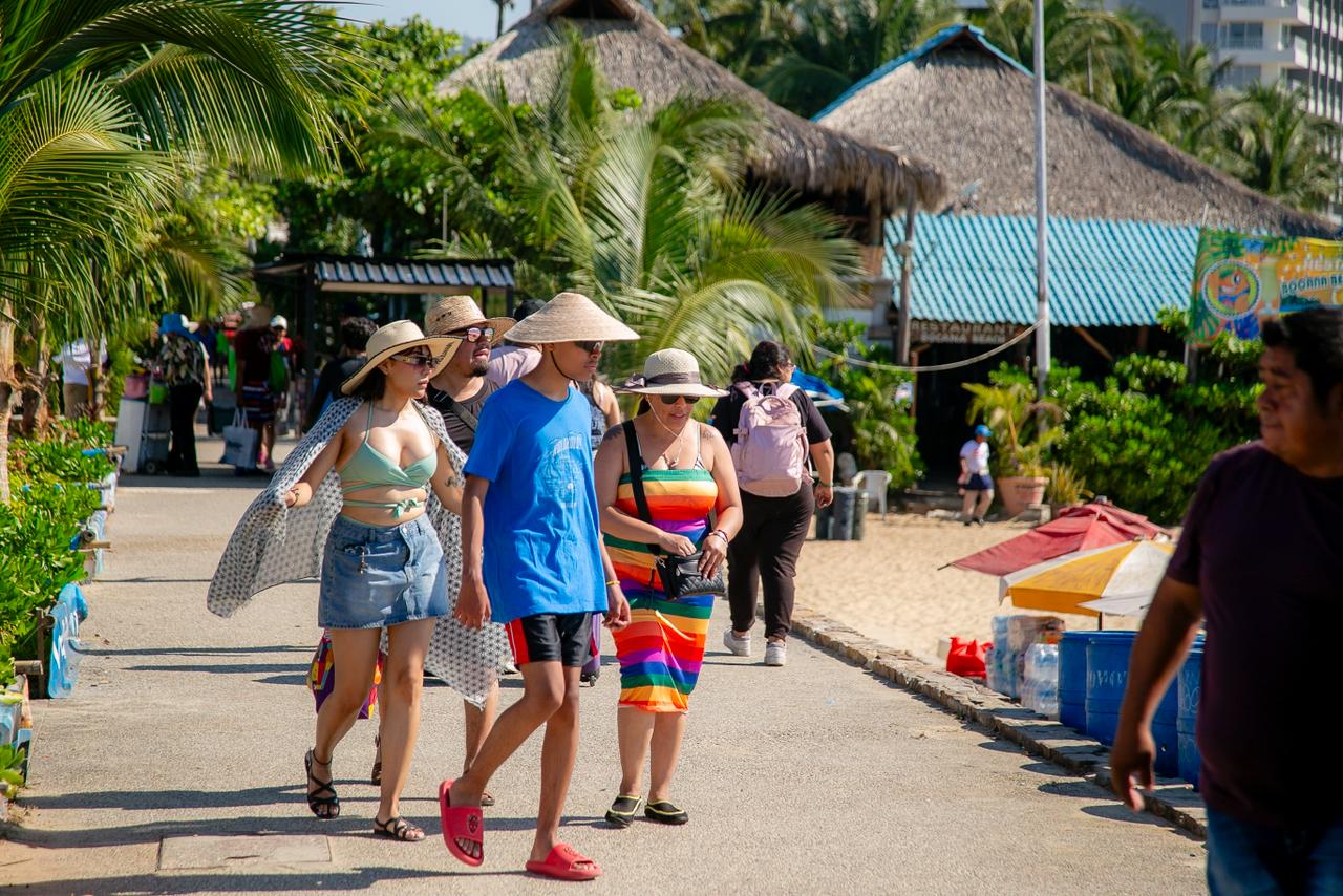 Acapulco y los destinos de Guerrero viven un Día de las Madres con gran afluencia turística