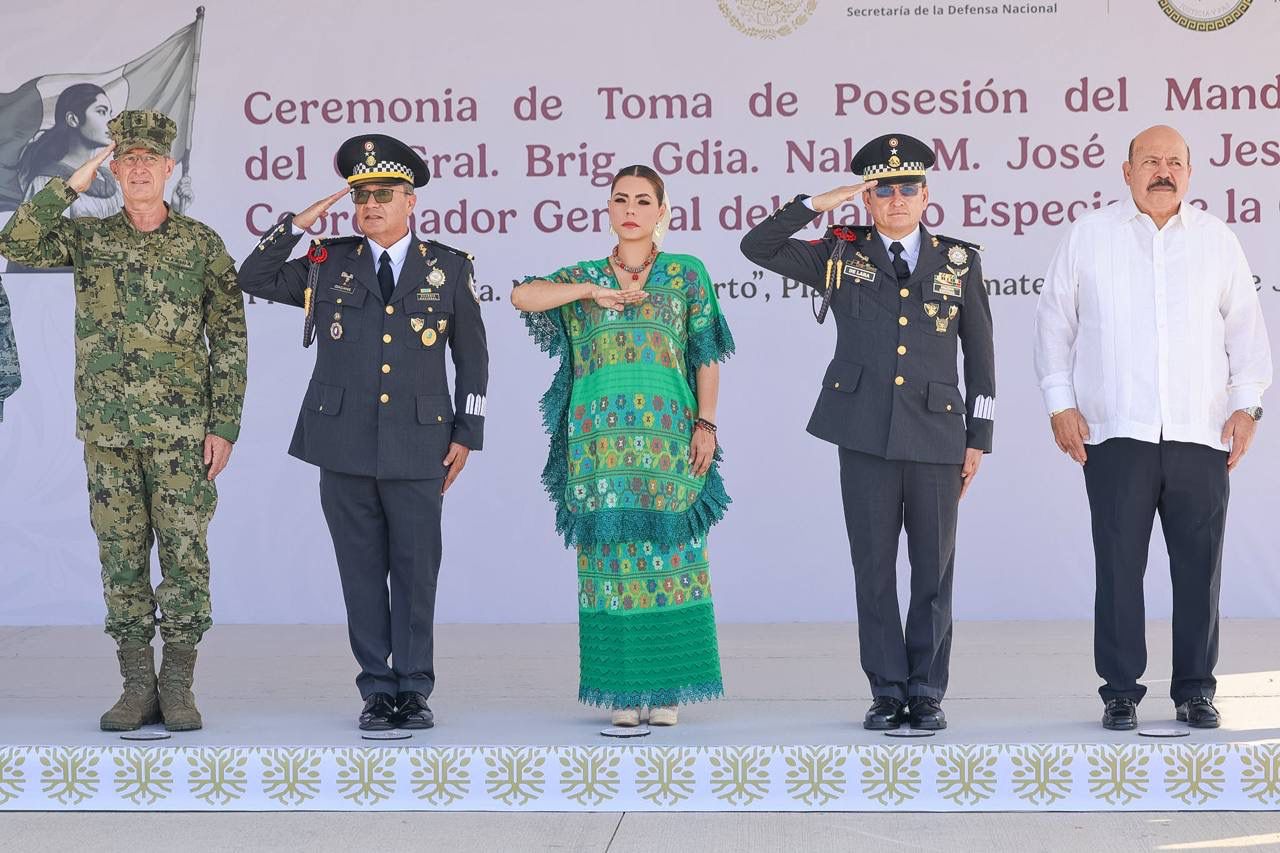 Evelyn Salgado refrenda coordinación con Fuerzas Armadas 