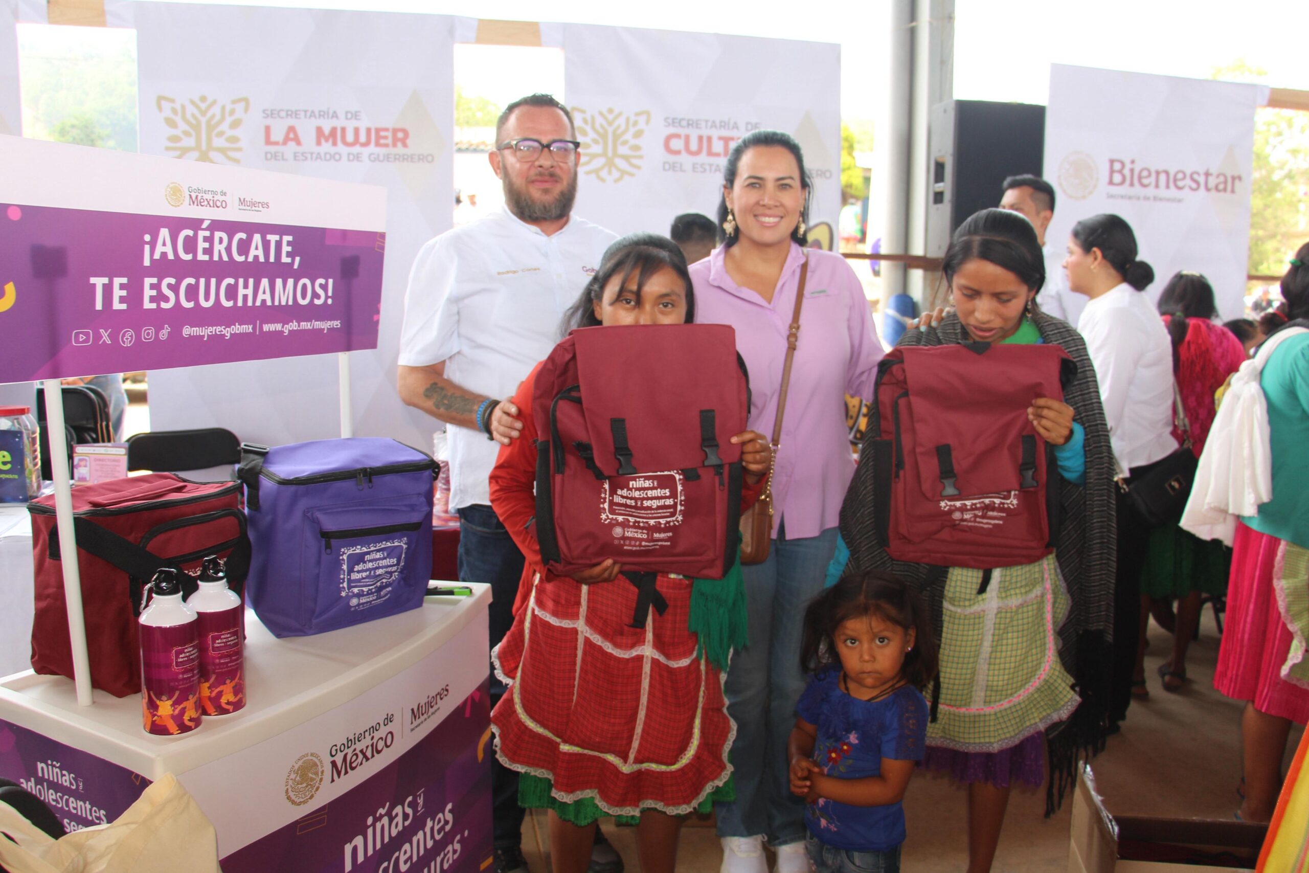 Evelyn Salgado agradece respaldo federal y acerca Feria Integral de Servicios a comunidades de La Montaña Baja