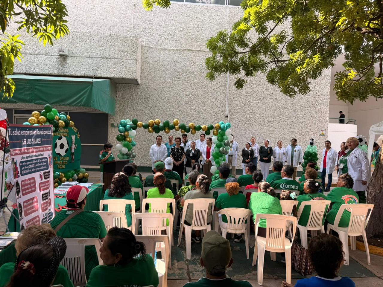Promueve IMSS Guerrero salud con espíritu de Mundial Social