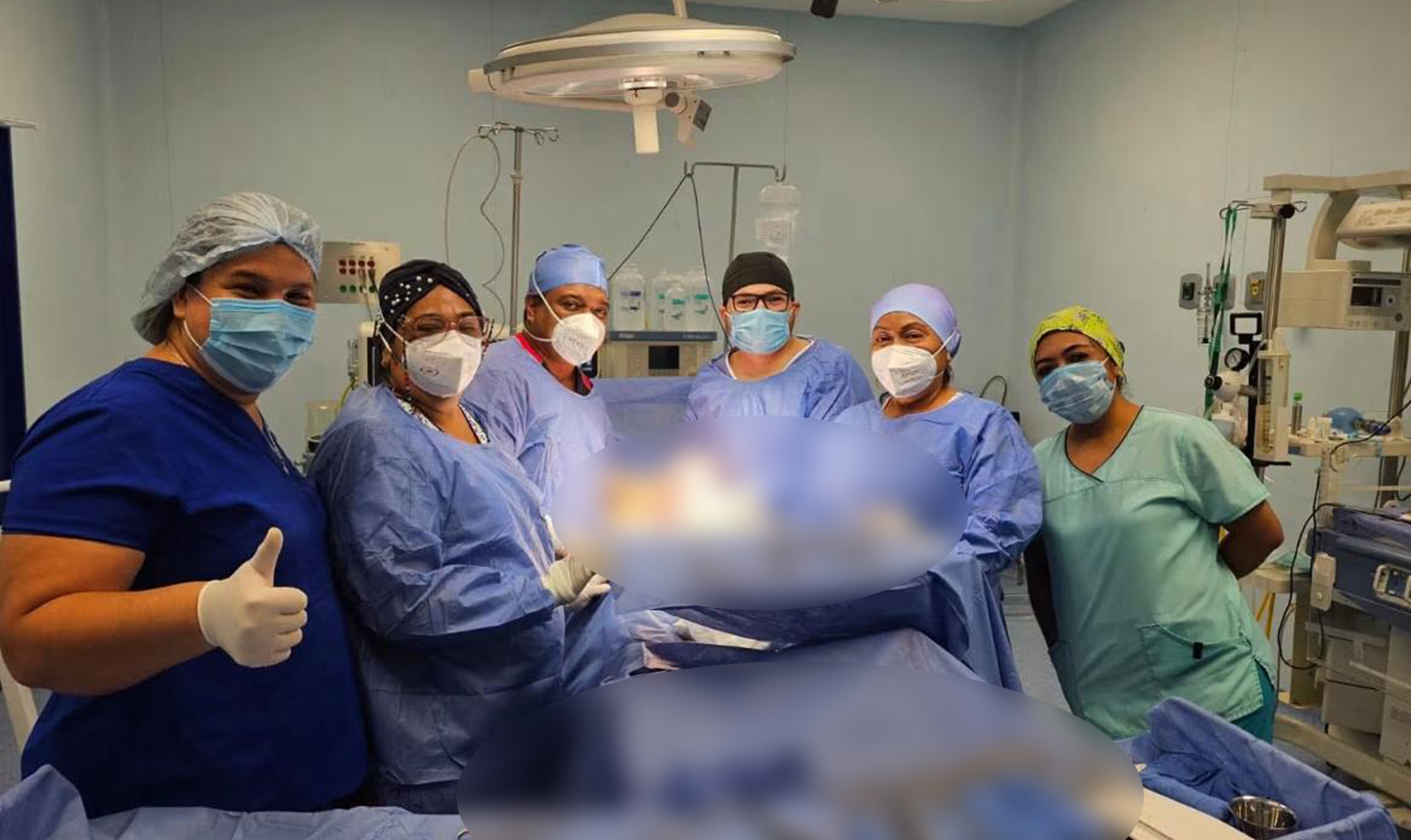 Extraen quiste de más de dos kilos en Petatlán