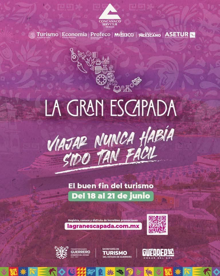 Guerrero, el Hogar del Sol, presente en “La Gran Escapada”