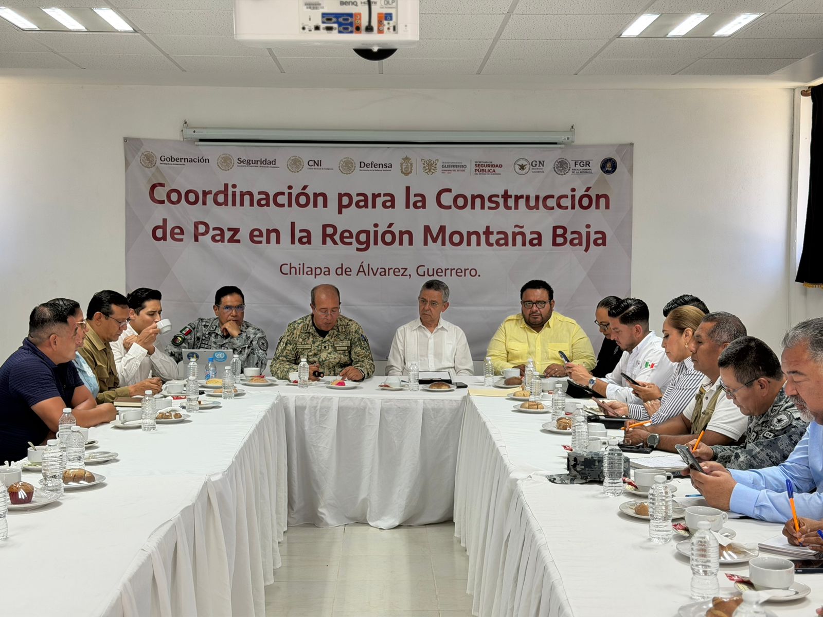 Consolidan acuerdos por la paz en la Montaña Baja; fortalecen coordinación entre gobiernos y comunidades