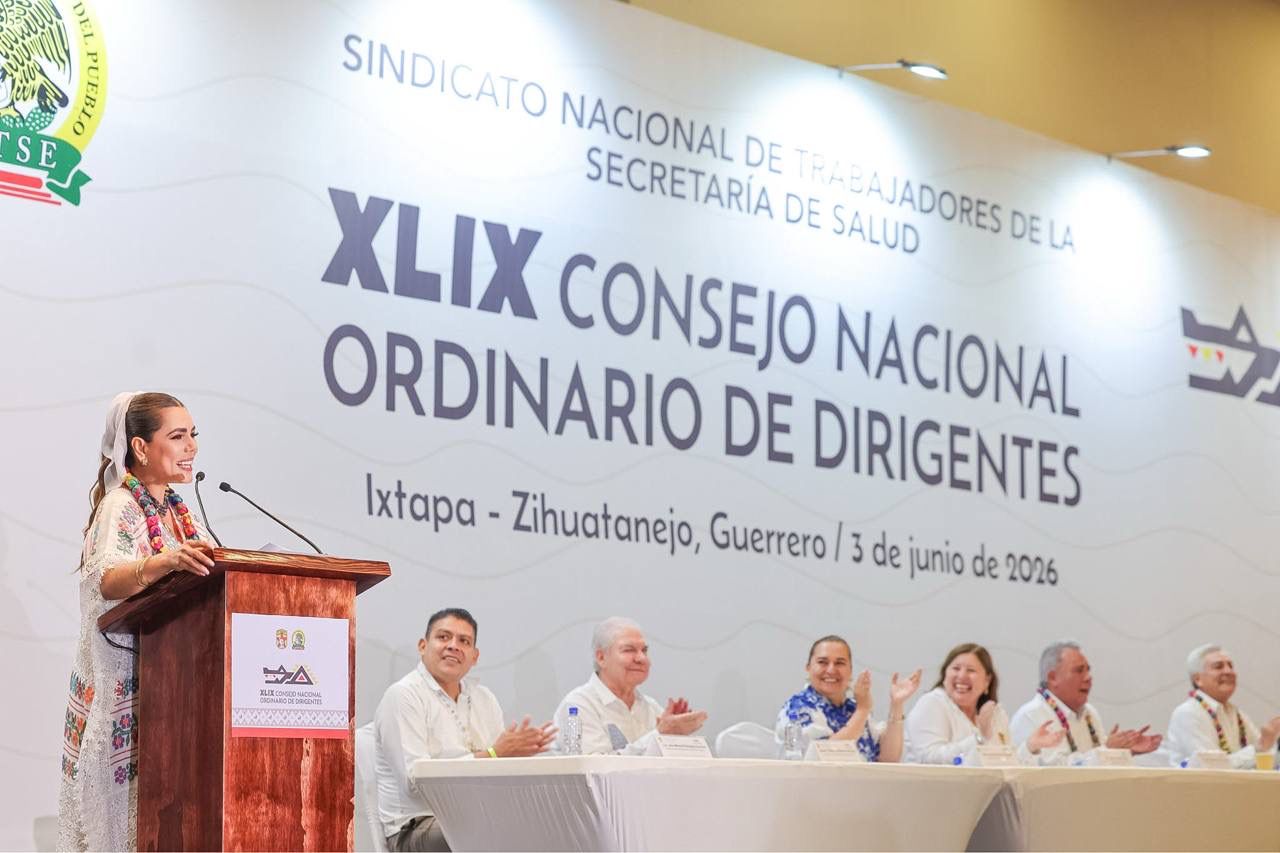 Reconoce Evelyn Salgado la labor de los trabajadores del Sector Salud