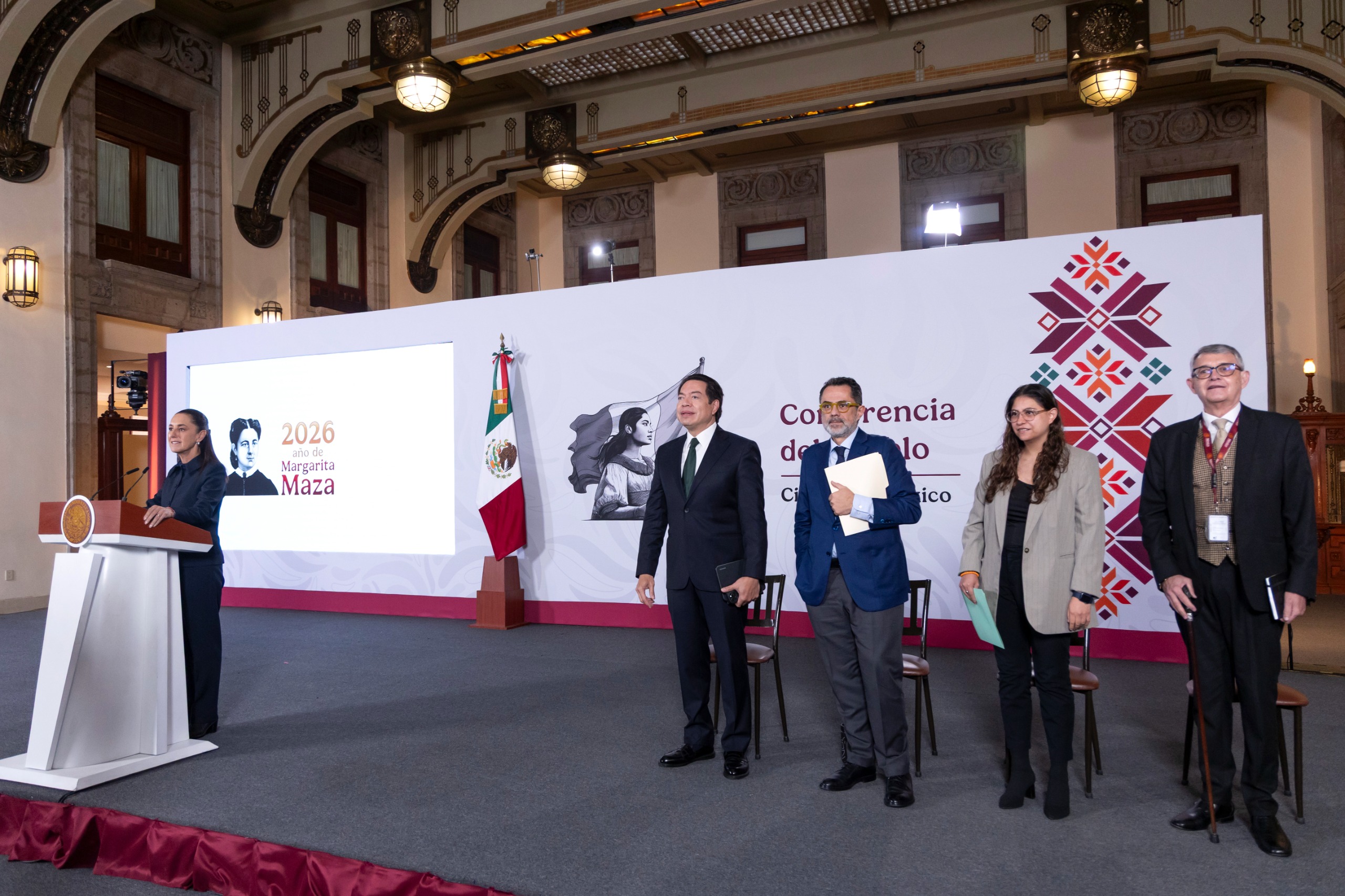 En 2026, se realiza inversión histórica de cerca de 59 mil mdp para infraestructura en todas las escuelas del país: presidenta Claudia Sheinbaum