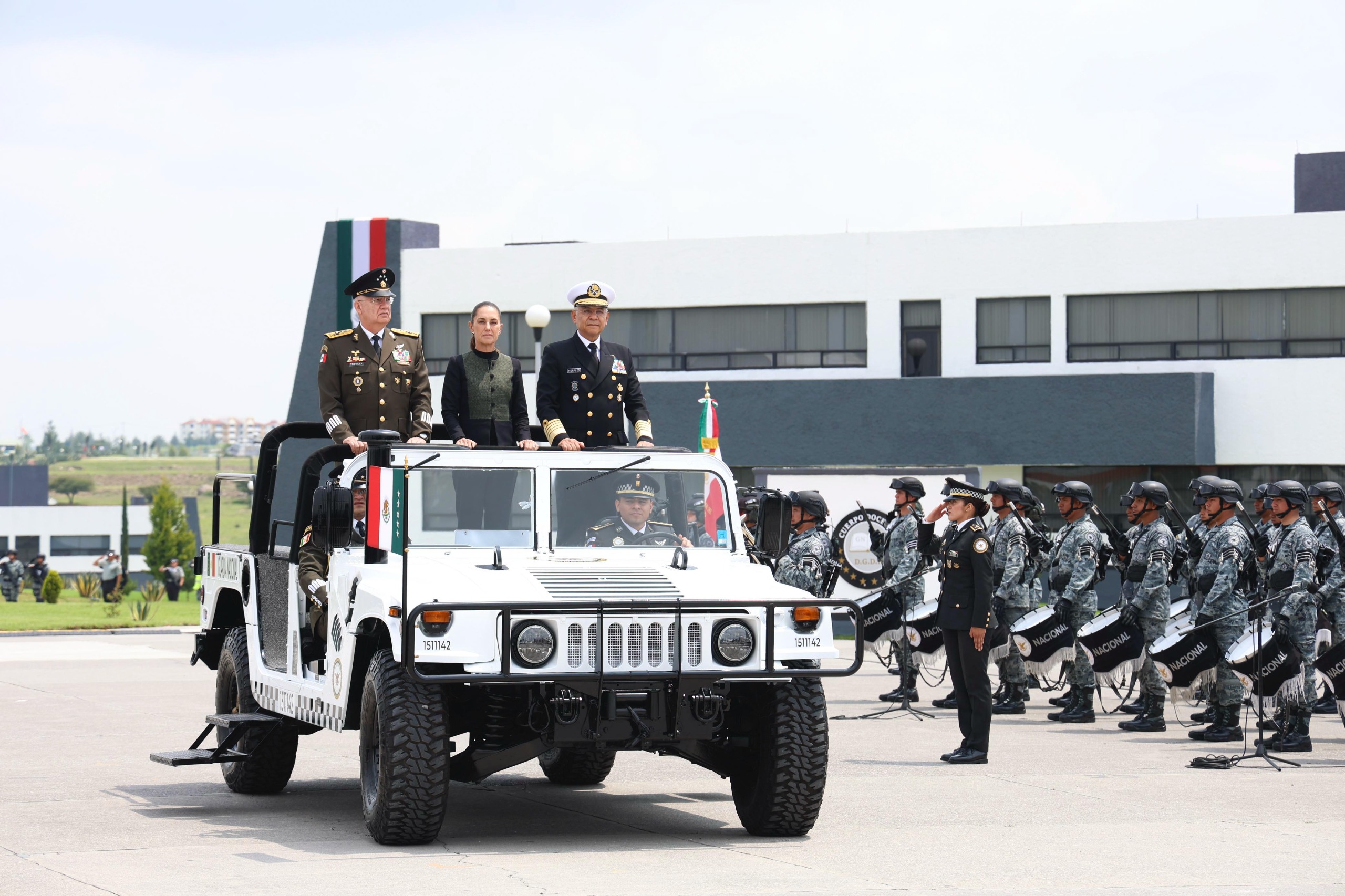 La Guardia Nacional está haciendo historia; gracias a su compromiso los homicidios dolosos se han reducido en 46%: presidenta Claudia Sheinbaum en el 7° aniversario de la GN