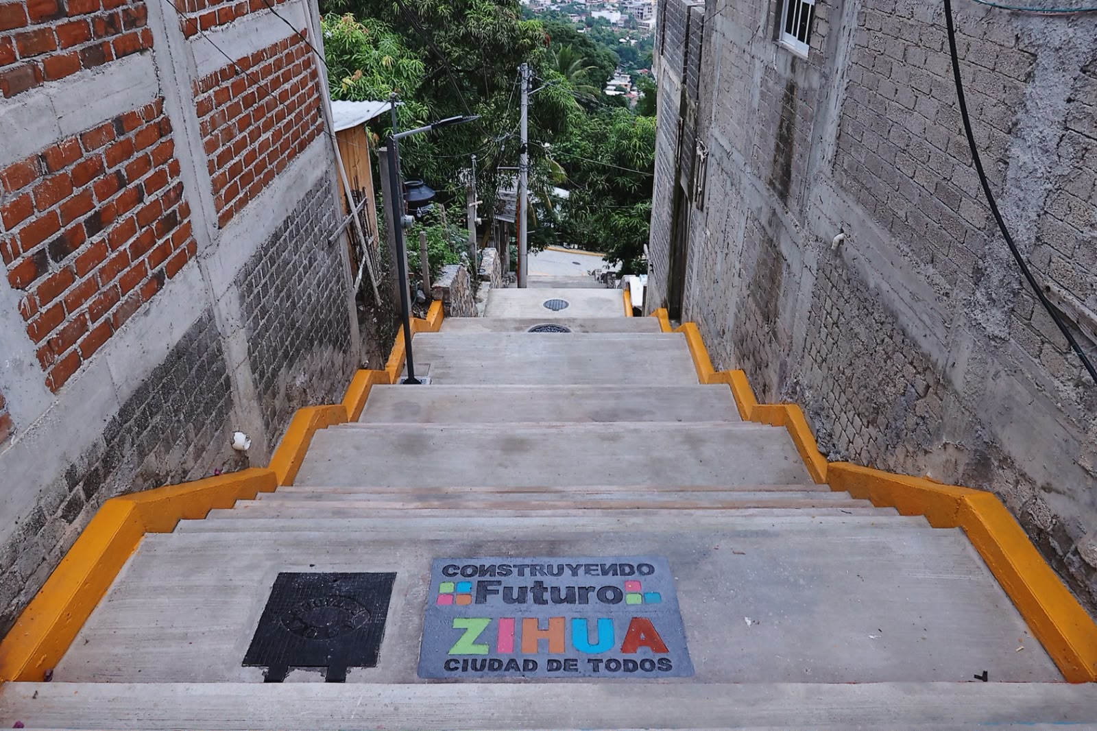 Inauguración del andador Ixcóatl en la colonia Azteca