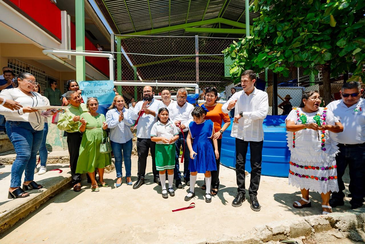 Fonatur y Gobierno del Estado dan continuidad al Programa de Sistemas de Captación de Agua Pluvial