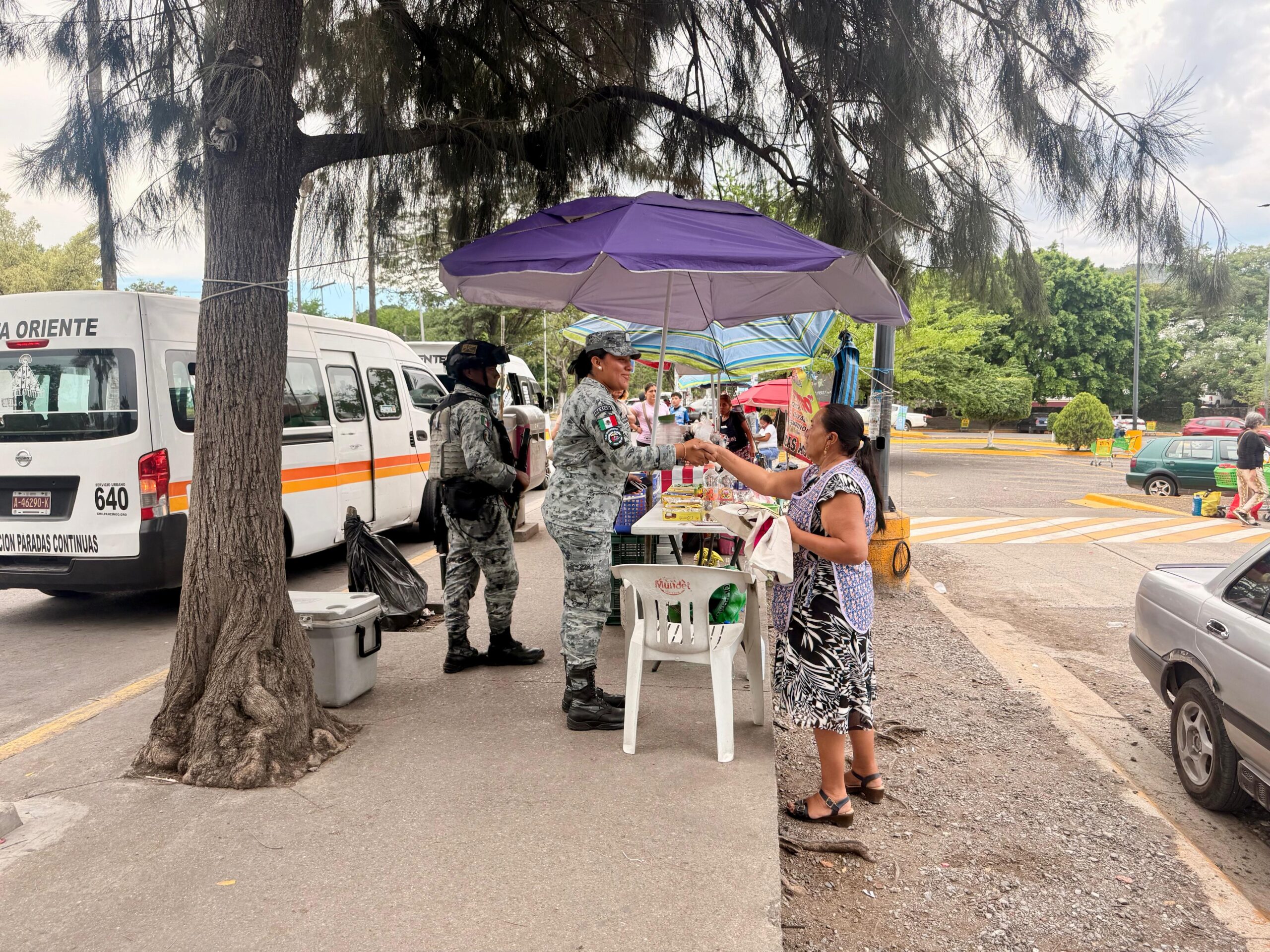 La Guardia Nacional y la SSPGRO fortalecen operativos preventivos en Chilpancingo y Zumpango