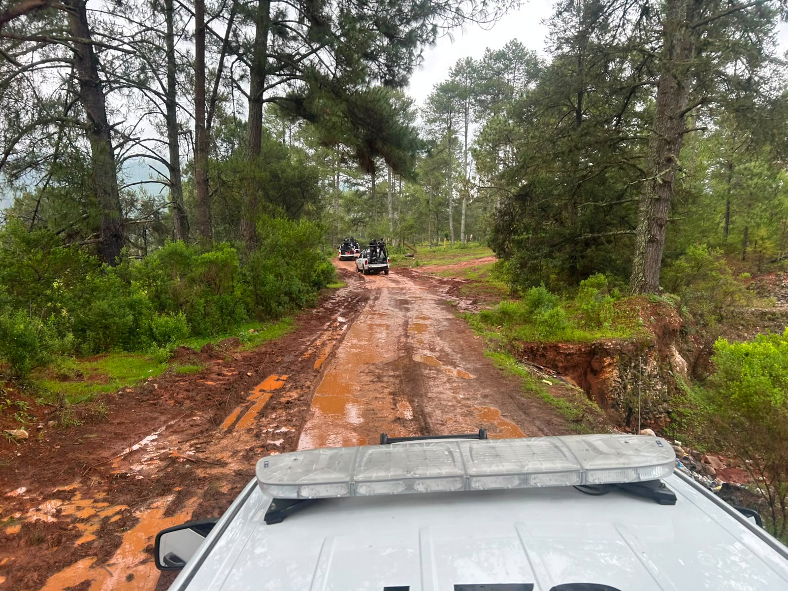 Continúa despliegue interinstitucional de seguridad en la localidad de El Fresno, en la Sierra de Chilpancingo