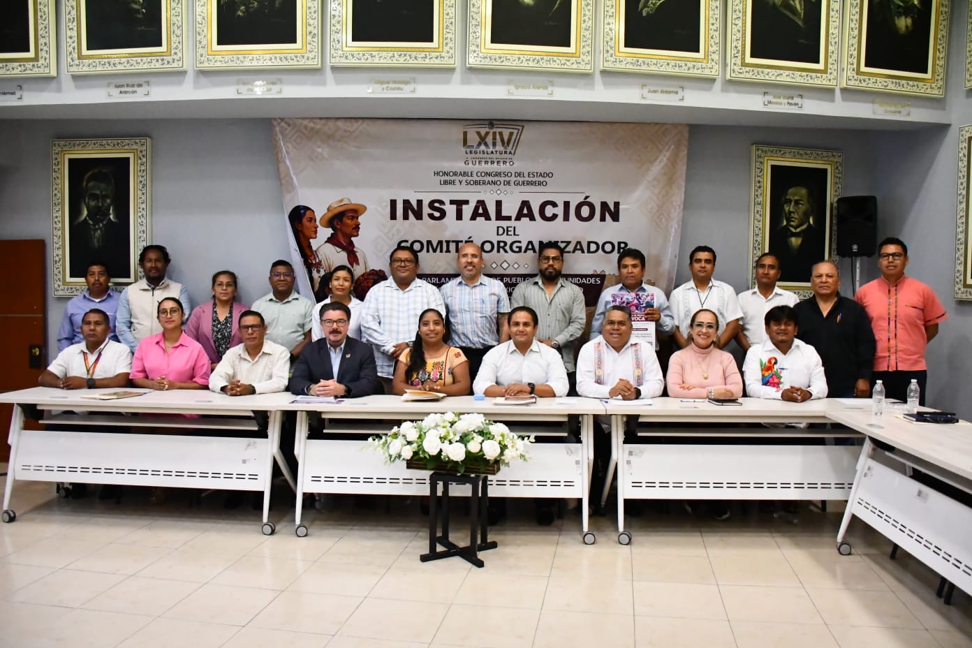 Gobierno de Guerrero y Congreso del Estado instalan Comité Organizador del Primer Parlamento de Pueblos Indígenas y Afromexicanos