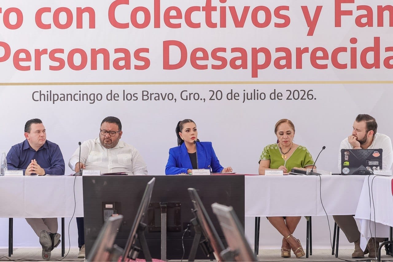 Diálogo abierto con familiares de personas desaparecidas en Guerrero: Evelyn Salgado